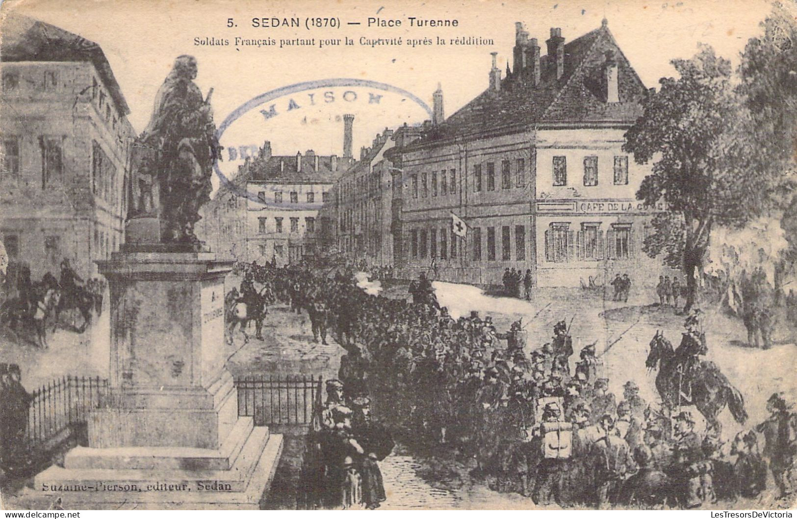 FRANCE - 08 - SEDAN - Place Turenne - Carte Postale Ancienne - Sedan