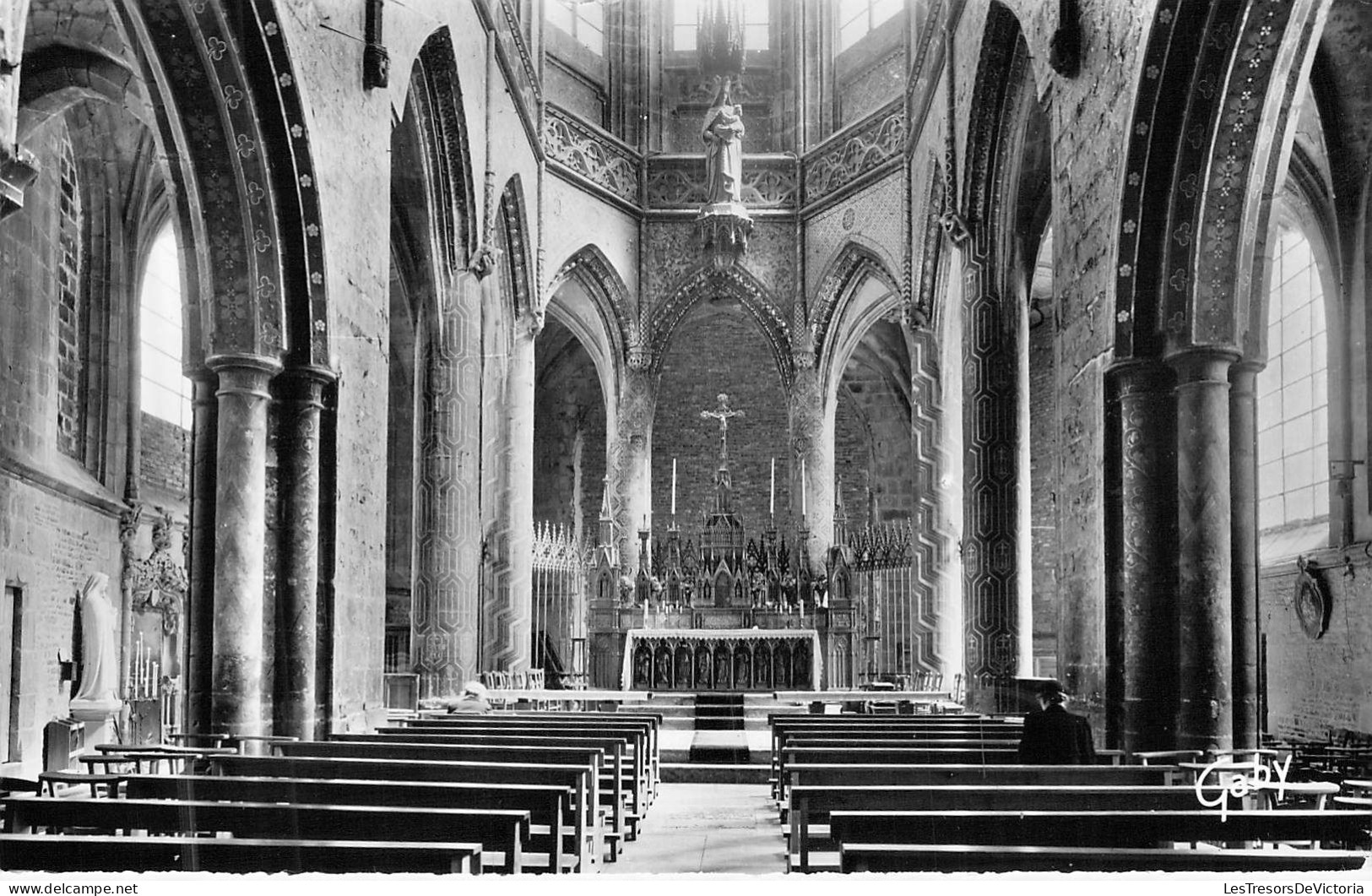 FRANCE - 14 - VIRE - Intérieur De L'Eglise Notre Dame - Editions GABY - Carte Postale Ancienne - Vire