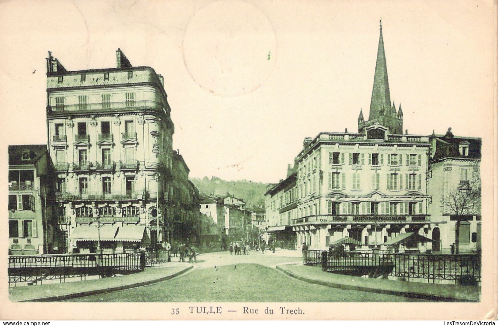 FRANCE - 19 - TULLE - Rue Du Trech - Carte Postale Ancienne - Tulle