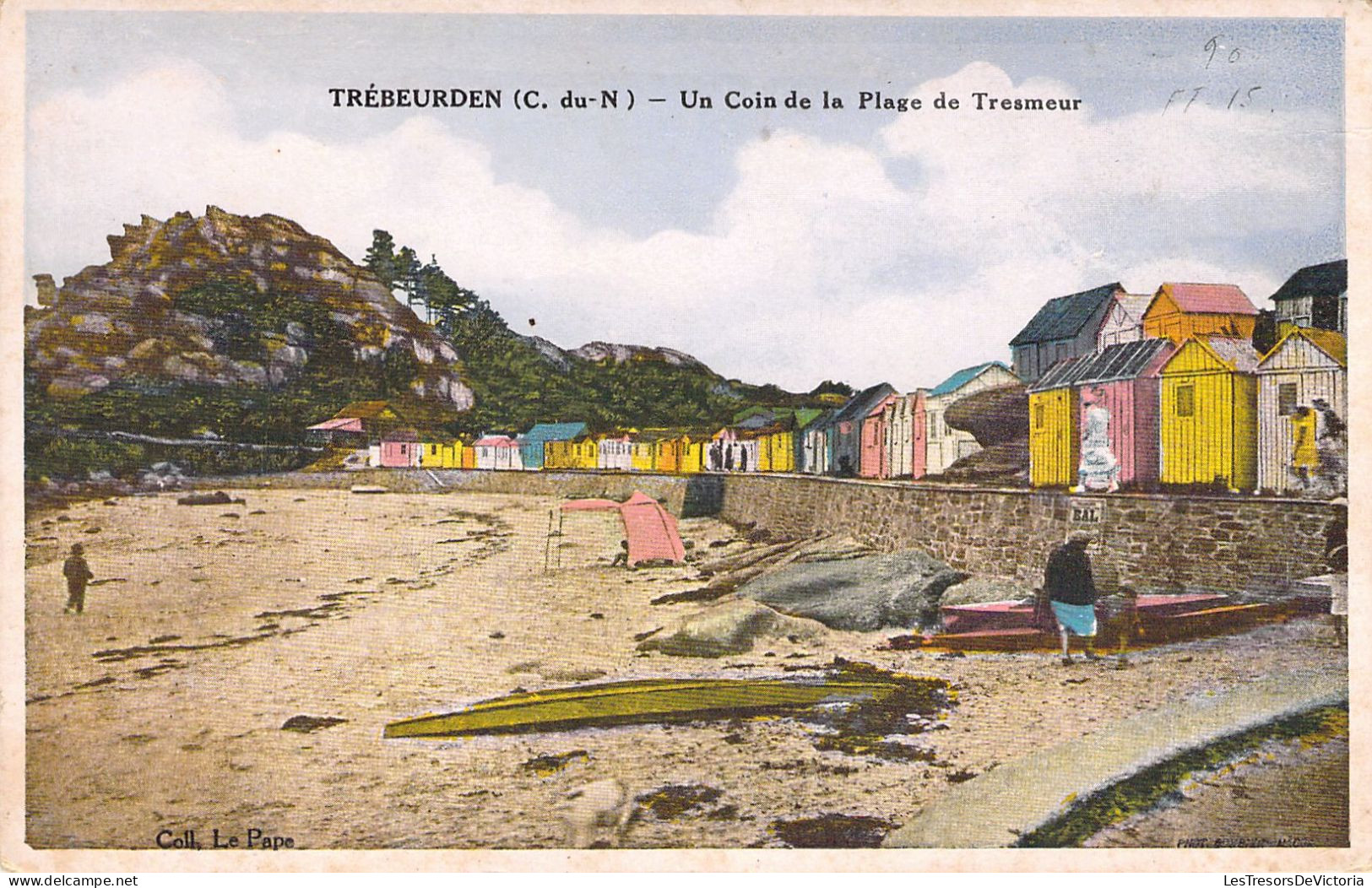 FRANCE - 22 - TREBEURDEN - Un Coin De La Plage Tresmeur - Carte Postale Ancienne - Trébeurden