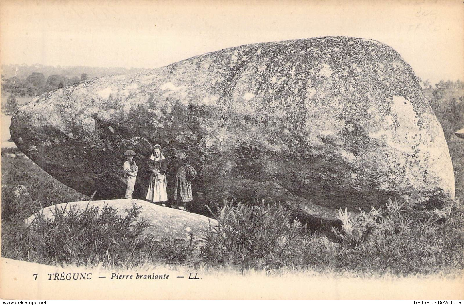 FRANCE - 29 - TREGUNC - Pierre Branlante - LL - Carte Postale Ancienne - Trégunc