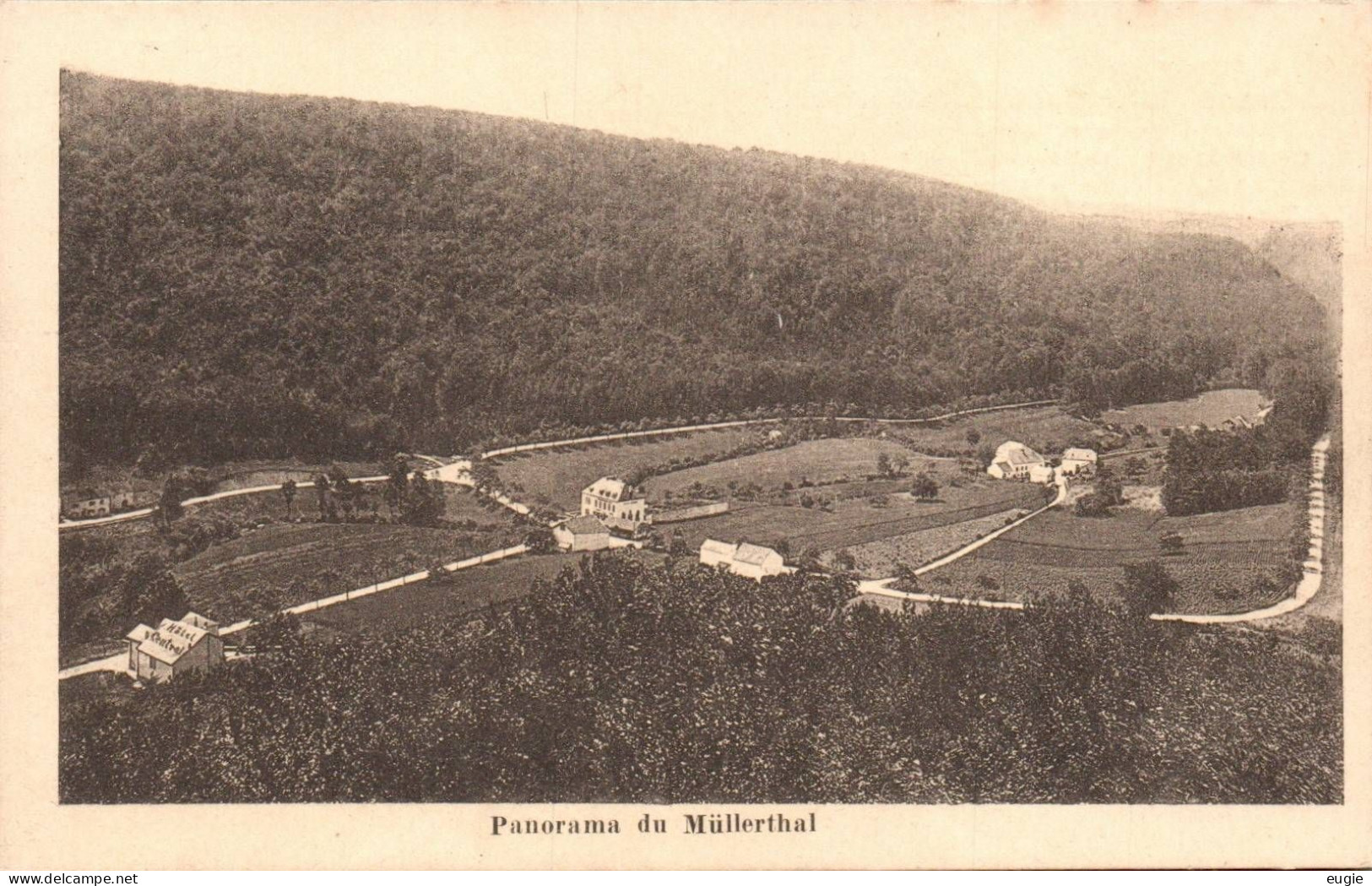 1807/ Panorama Du Müllerthal 1958 - Muellerthal