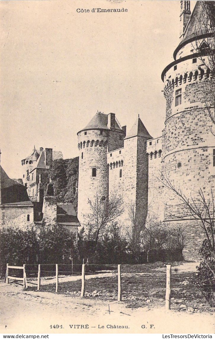 FRANCE - 35 - VITRE - Le Château - Carte Postale Ancienne - Vitre