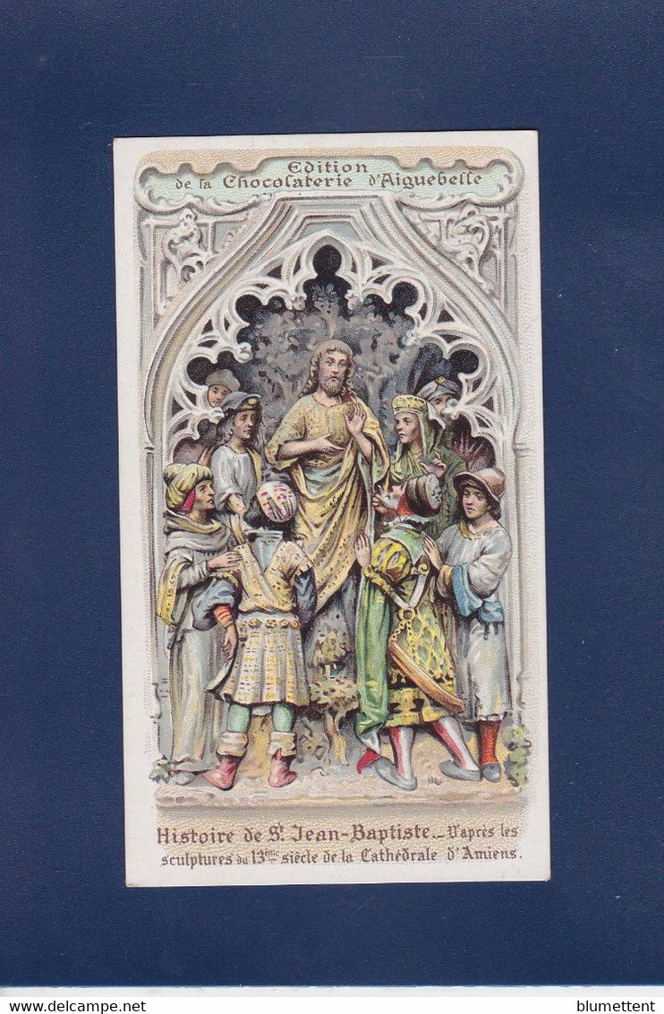 Chromo Aiguebelle Chocolat Image Pieuse Religion Format 11,5 X 6,5 - Aiguebelle