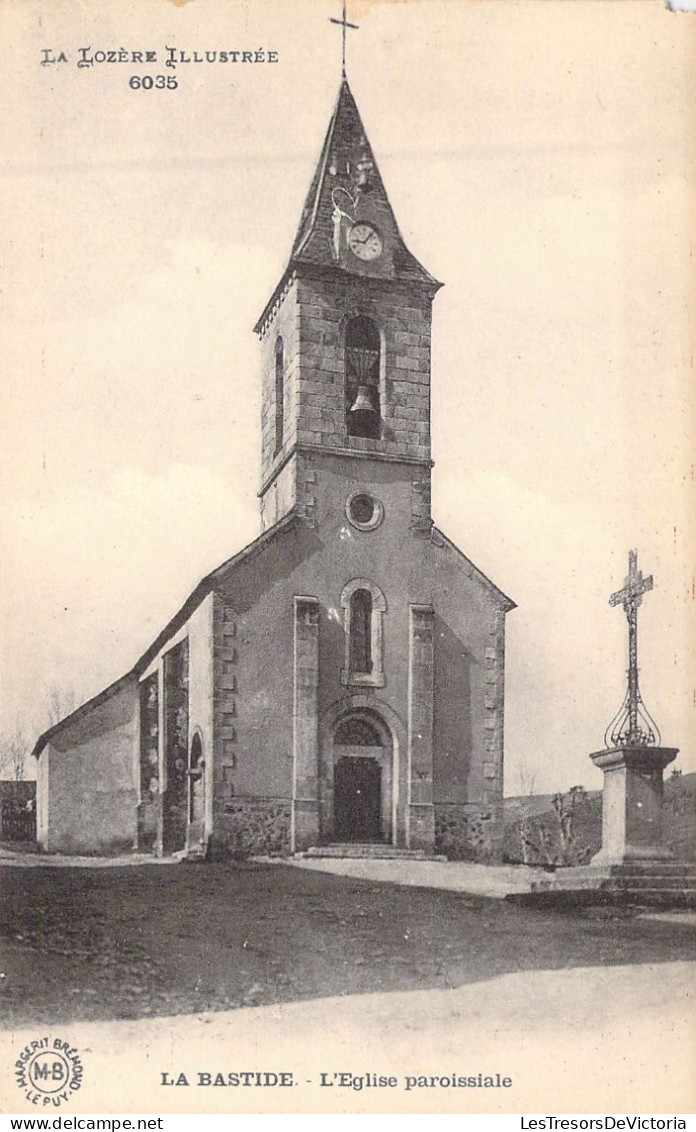 FRANCE - 48 - LA BASTIDE - L'Eglise Paroissiale - Editions Marguerite Brémond - Carte Postale Ancienne - Other & Unclassified