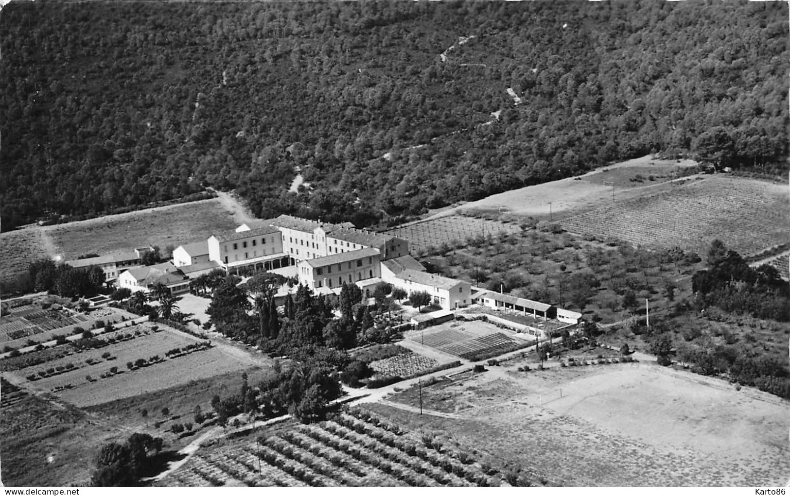 La Crau * Vue Aérienne Sur La Navarre , Institution St Joseph - La Crau