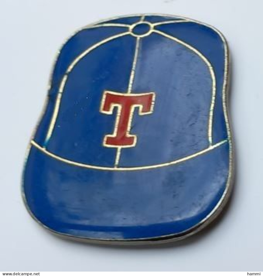 YY74 Pin's Baseball Casquette T  TEXAS USA Achat Immédiat - Béisbol