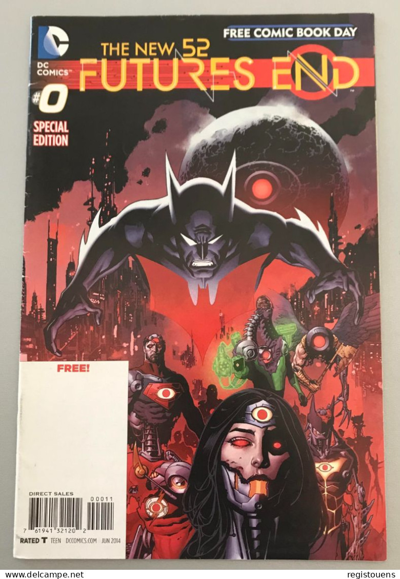 The New 52: Futures End (Dc Comics), Special Edition Free Comic Book Day 2014 ( Revue En Anglais ) - Otros & Sin Clasificación