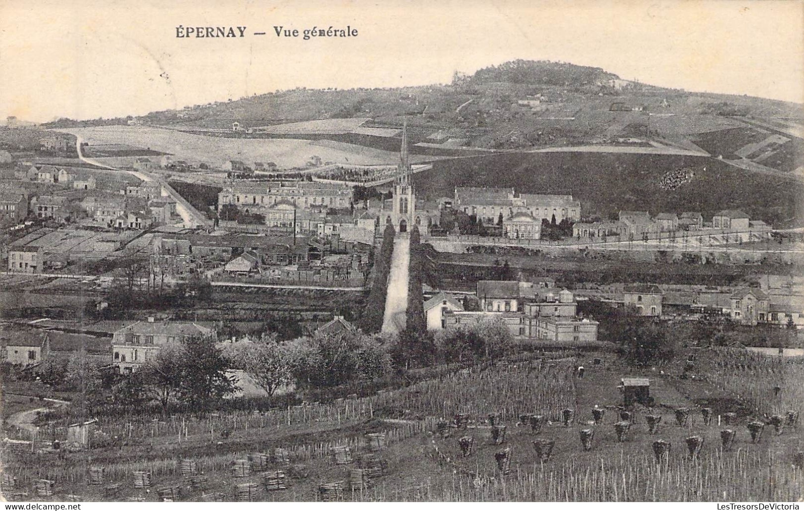 FRANCE - 51 - EPERNAY - Vue Générale - Carte Postale Ancienne - Epernay