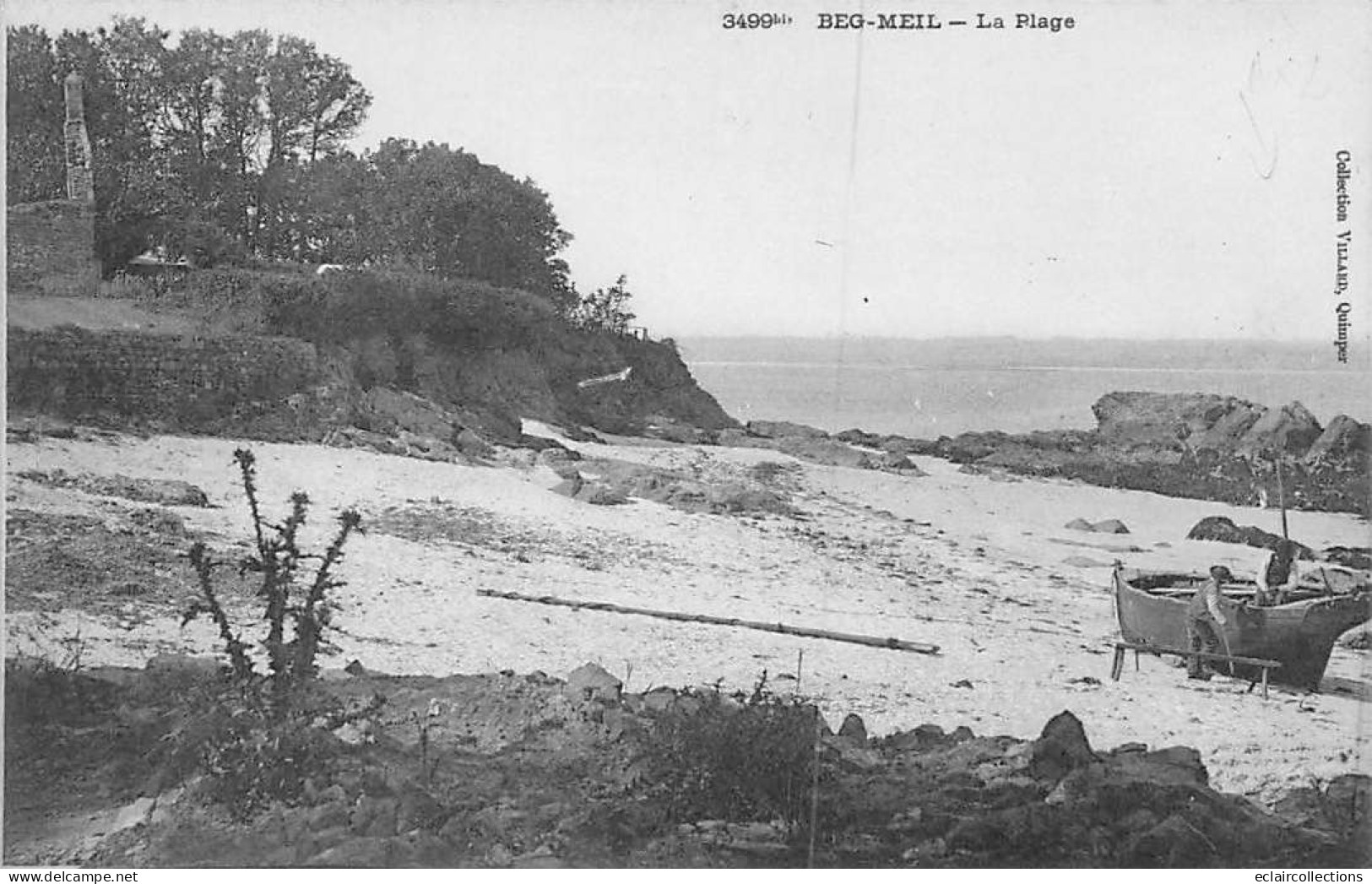 Beg Meil         29        Le Plage      N° 3499 Bis     (voir Scan) - Beg Meil