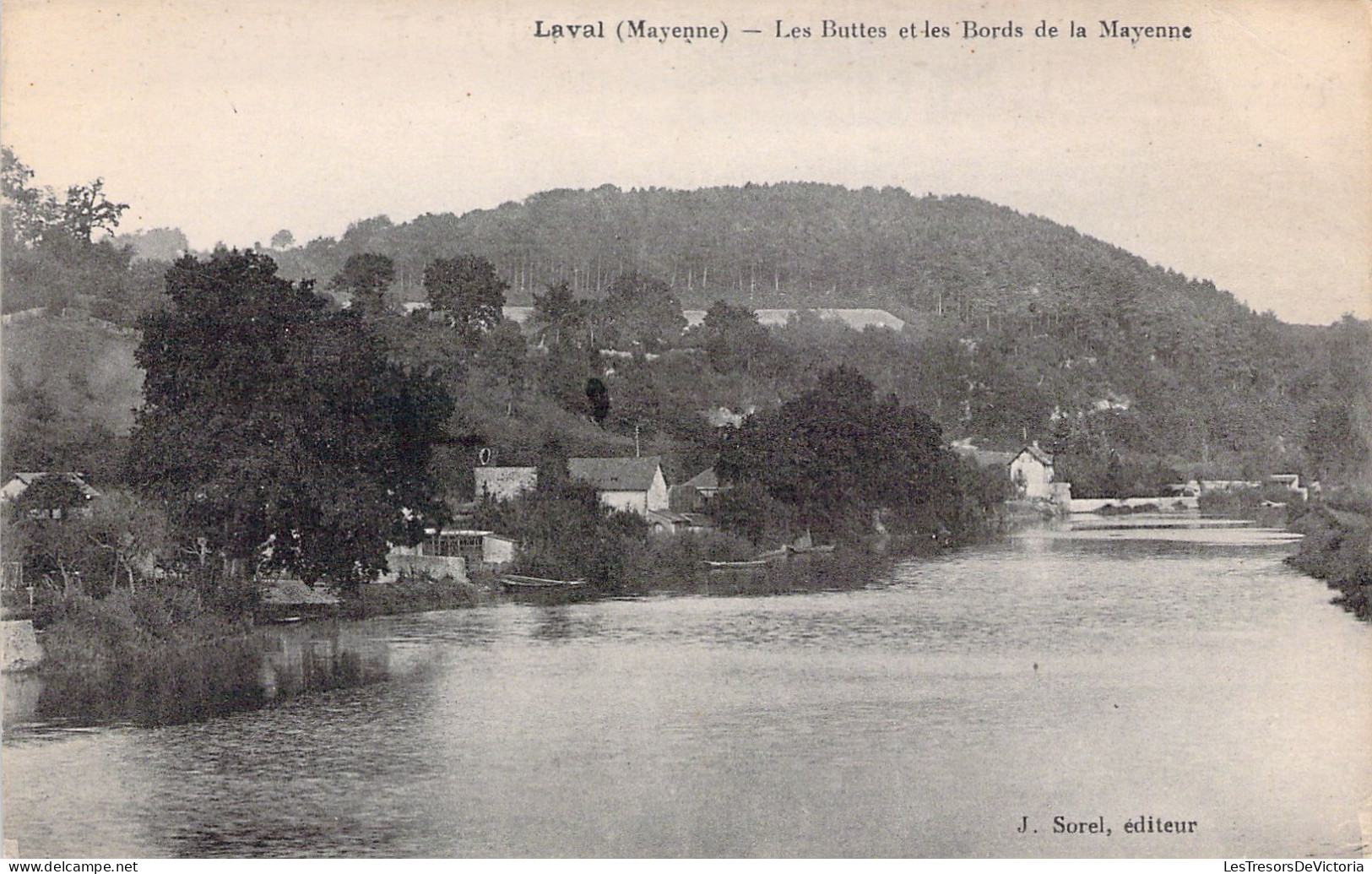 FRANCE - 53 - LAVAL - Les Buttes Et Les Bords De La Mayenne - Carte Postale Ancienne - Laval