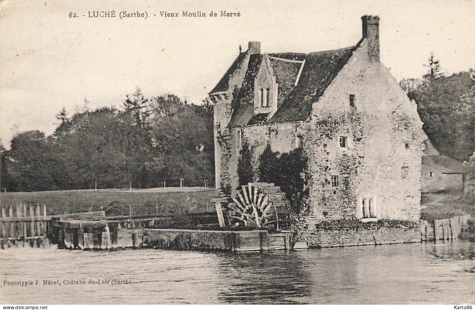 Luché * Le Vieux Moulin De Mervé * Minoterie - Luche Pringe