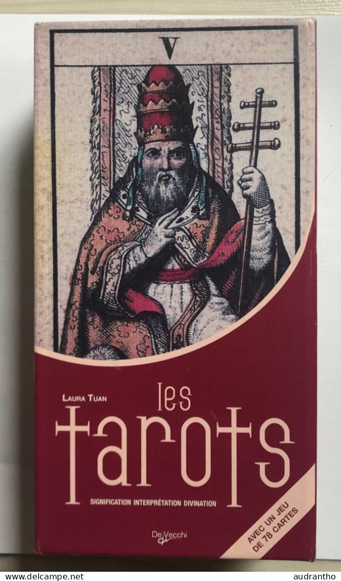 Coffret Les TAROTS - Livre Et Jeu De 78 Cartes - Laura Tuan De Vecchi - Voyance - Art Divinatoire - Tarot-Karten