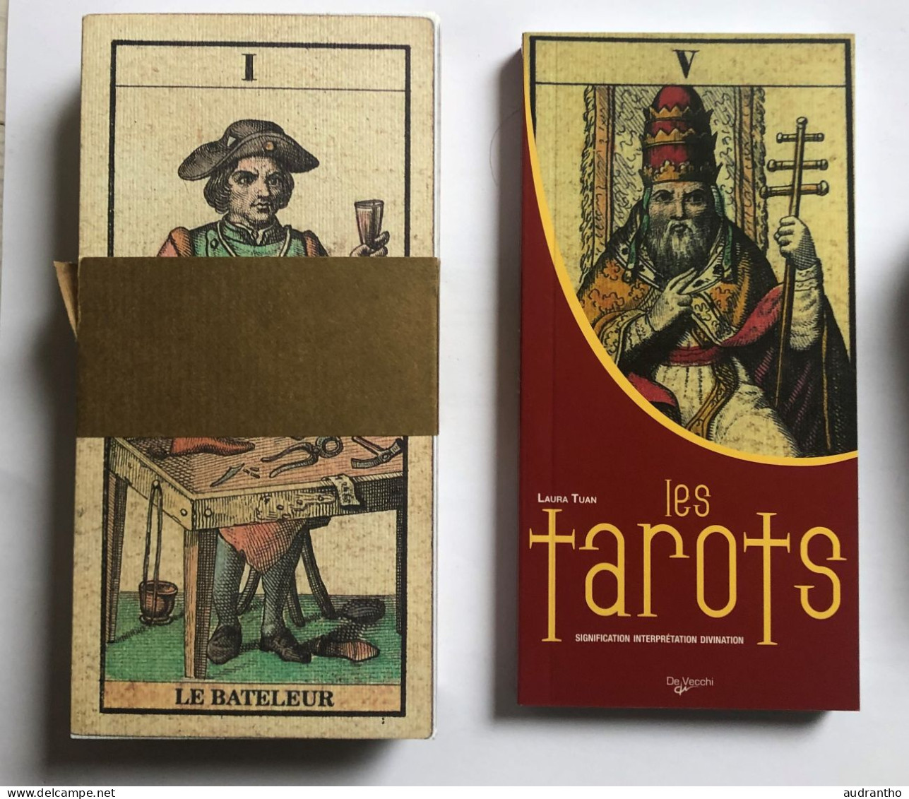 Coffret Les TAROTS - Livre Et Jeu De 78 Cartes - Laura Tuan De Vecchi - Voyance - Art Divinatoire - Tarots