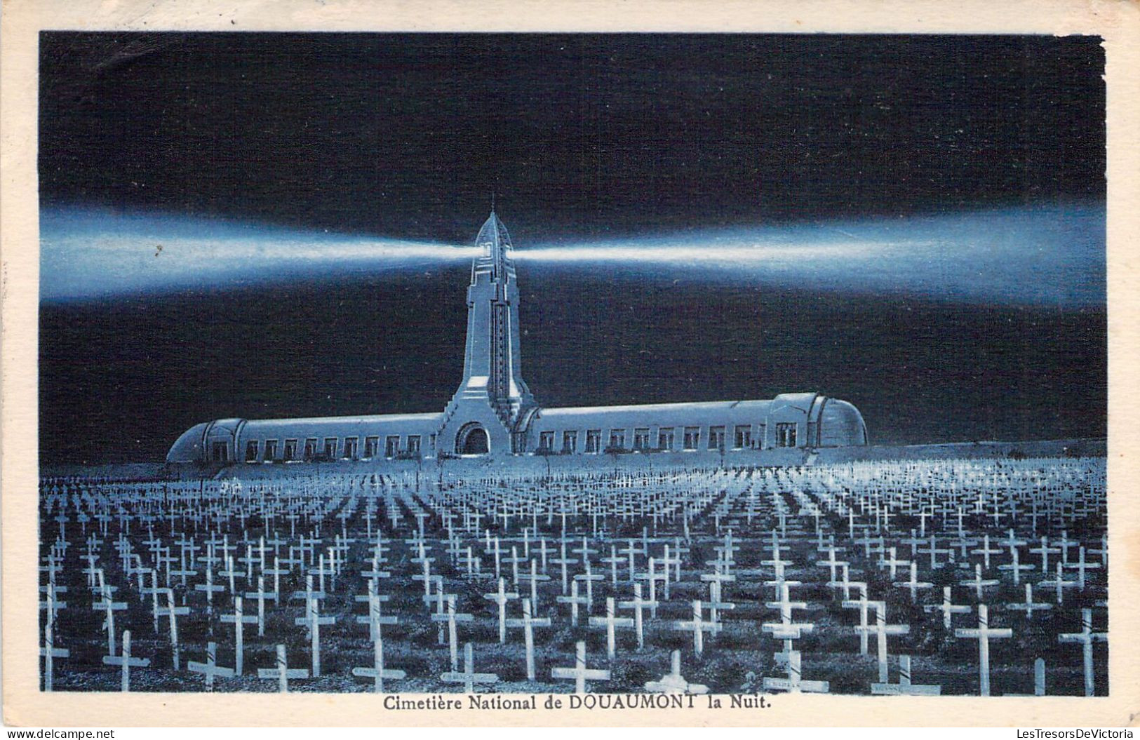 FRANCE - 55 - DOUAUMONT - Cimetière National La Nuit - Carte Postale Ancienne - Douaumont