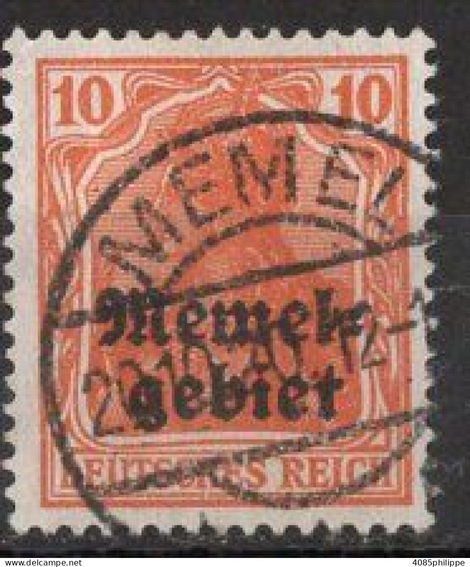 MEMEL  Timbre-Poste N°3 Oblitéré TB Cote : 1.25€ - Oblitérés