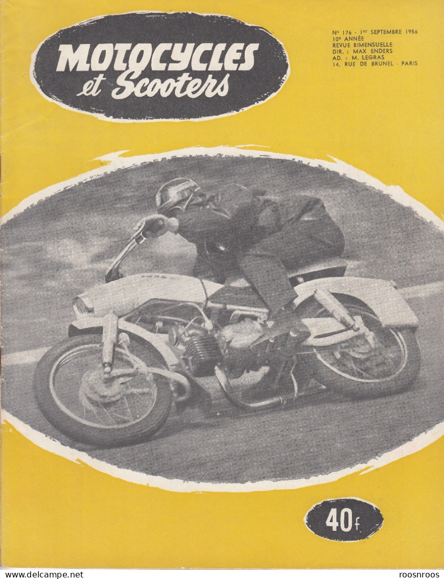 REVUE MOTOCYCLES ET SCOOTERS N°176 - 1956 -  MOTO 125 TAON - Motorfietsen