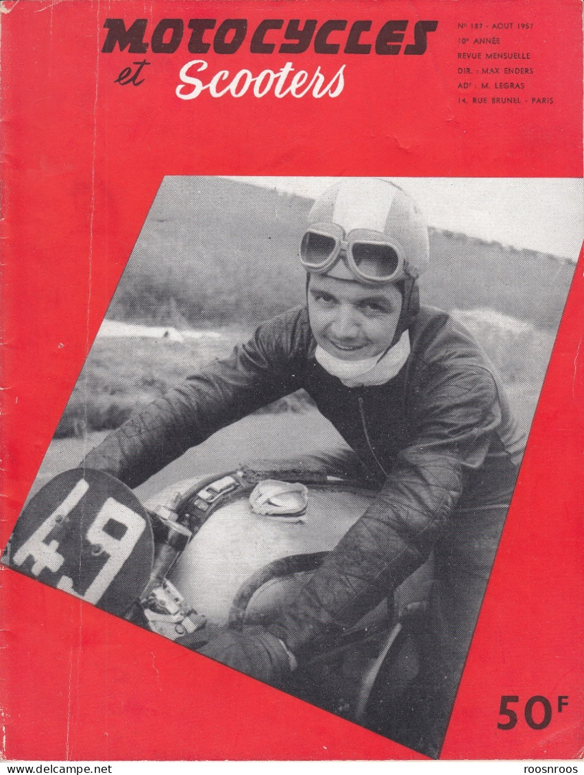 REVUE MOTOCYCLES ET SCOOTERS N°187 - 1957 -  BOERI - NORTON - Motorrad