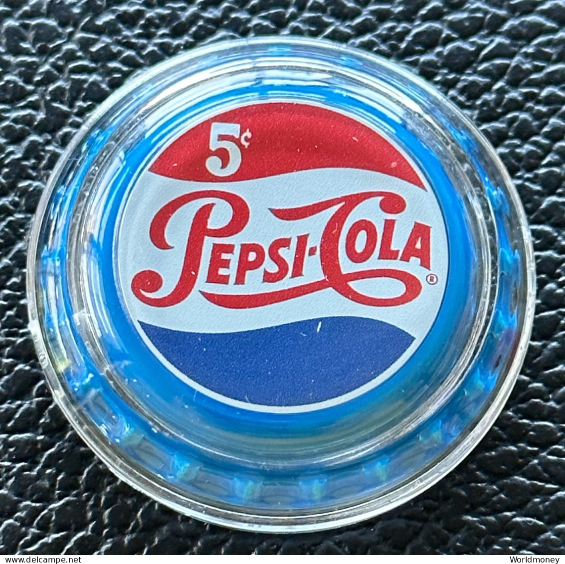 Chad 500 Francs 2022   "Pepsi Retro Bottle Cap" (.999 SILVER PROOF COIN) - Chad
