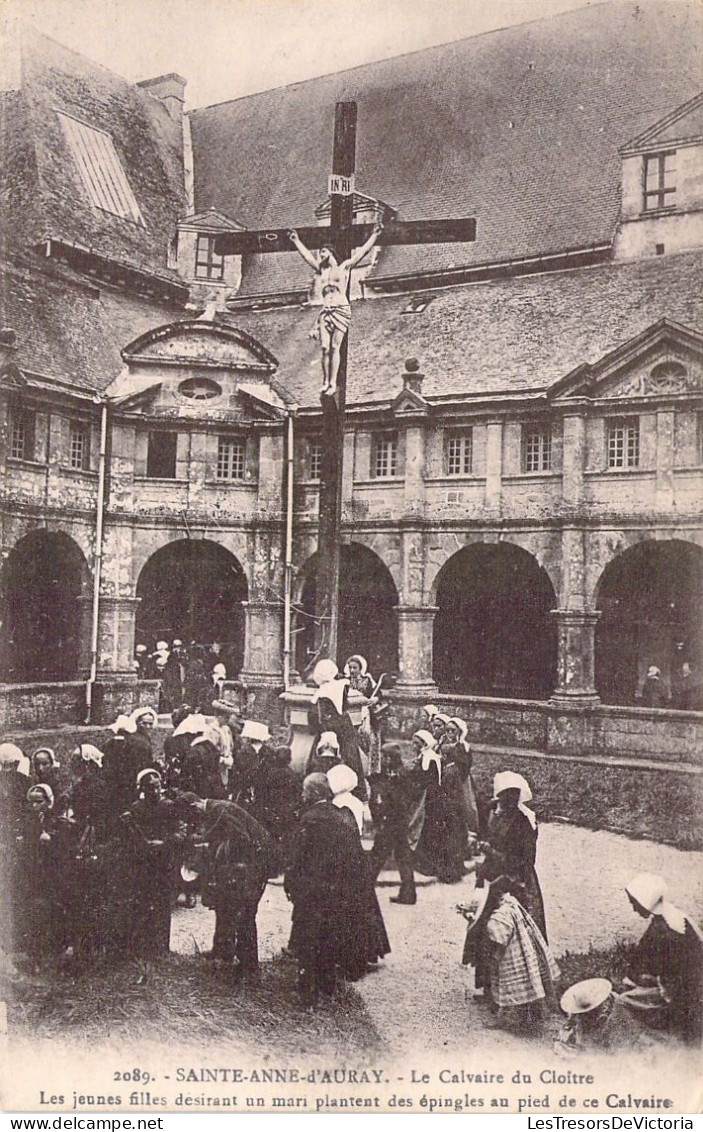 FRANCE - 56 - SAINTE ANNE D'AURAY - Le Calvaire Du Cloître  - Carte Postale Ancienne - Sainte Anne D'Auray