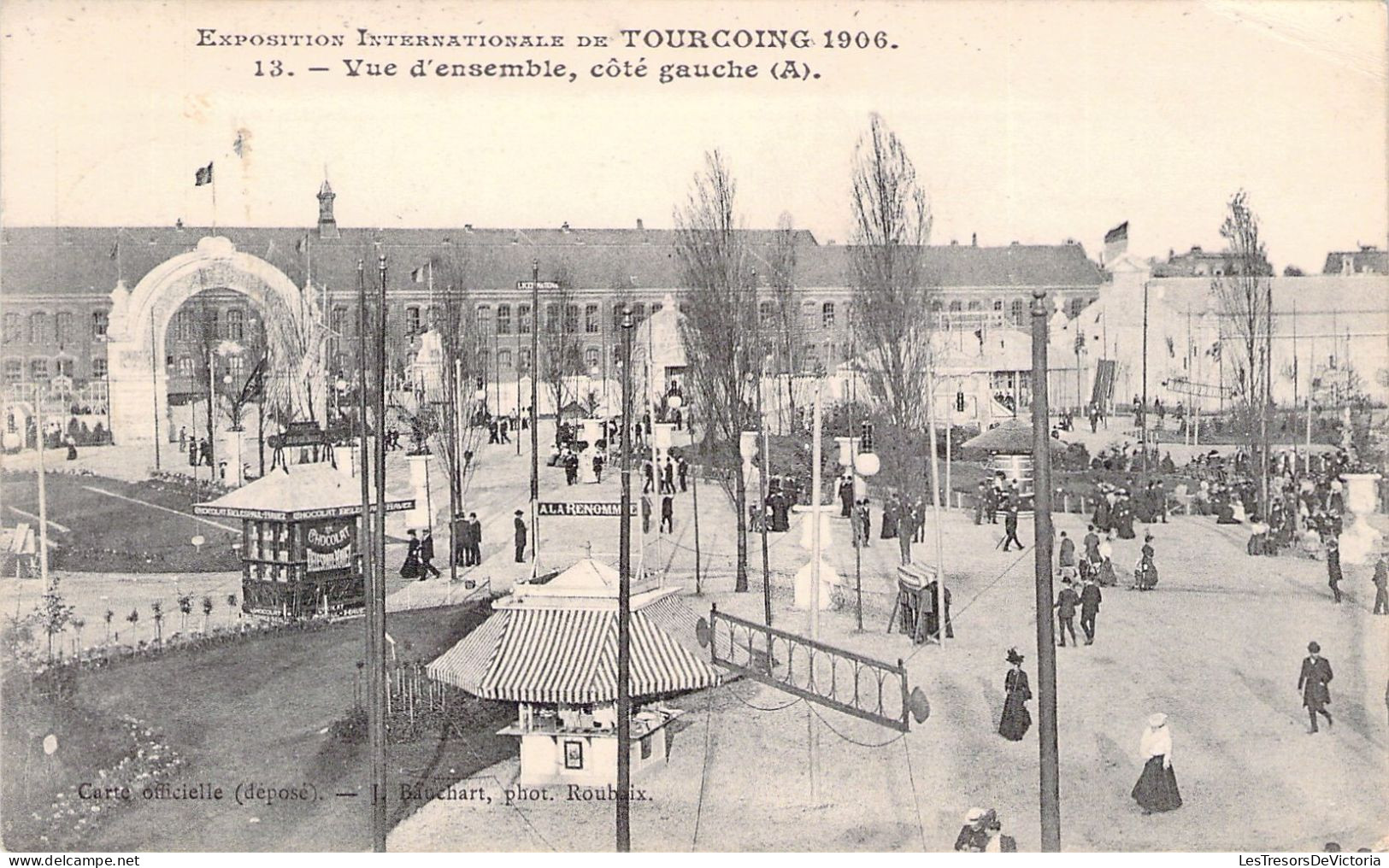 FRANCE - 59 - TOURCOING - Exposition Internationale 1906 - Vue D'ensemble Côté Gauche - Carte Postale Ancienne - Tourcoing