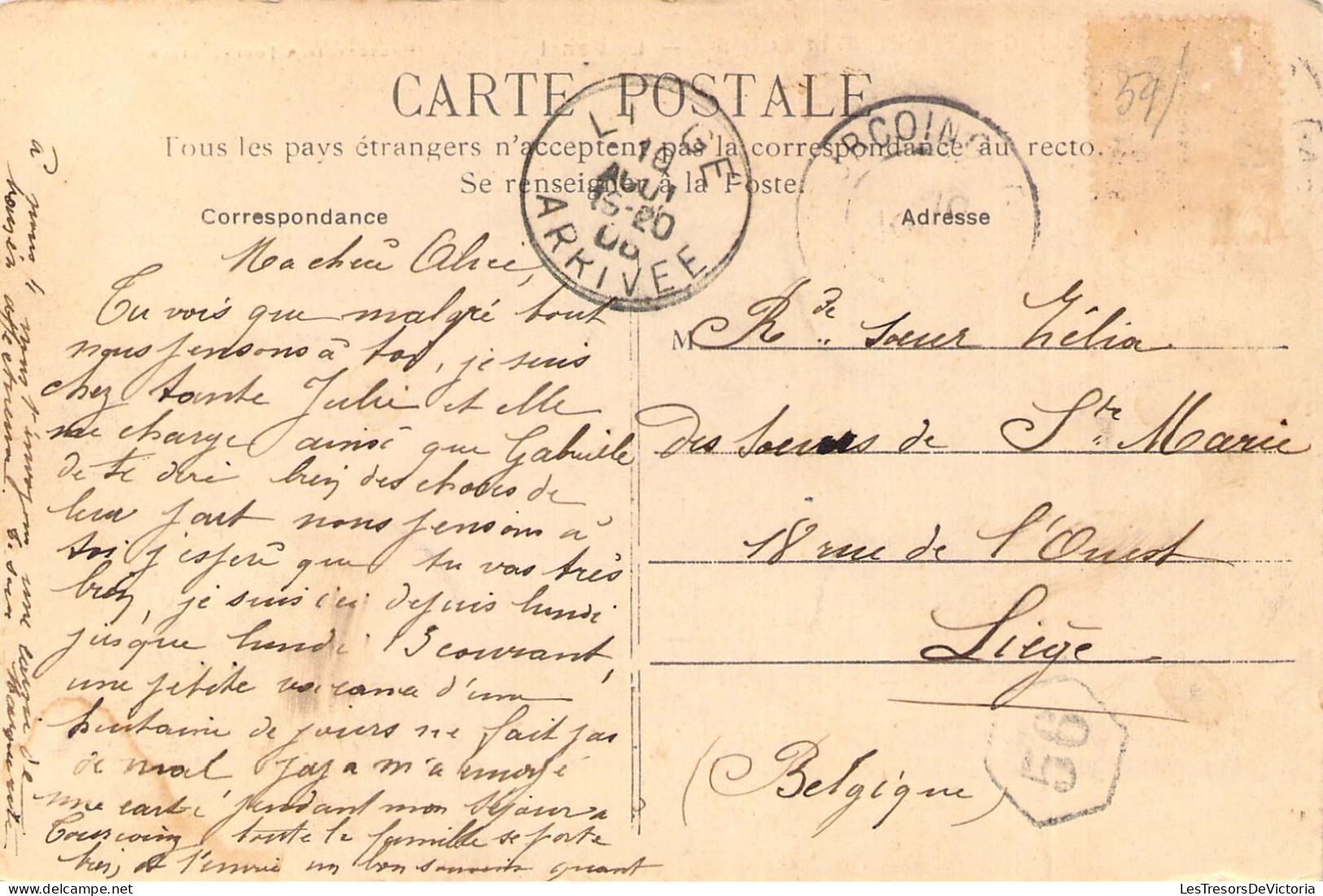 FRANCE - 59 - TOURCOING - Vue Du Pont Du Halo - Le Canal - Carte Postale Ancienne - Tourcoing