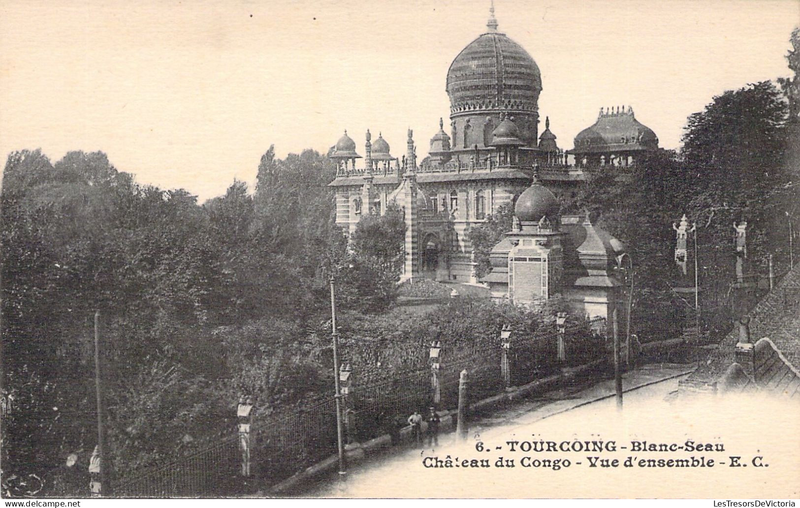 FRANCE - 59 - TOURCOING - Blanc Seau - Château Du Congo - Vue D'ensemble  - Carte Postale Ancienne - Tourcoing