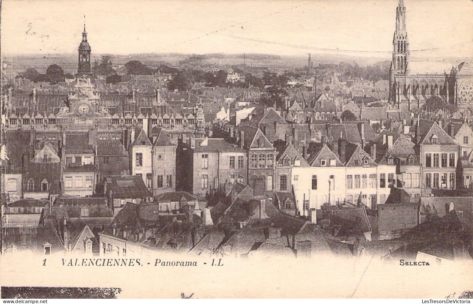 FRANCE - 59 - VALENCIENNES - Panorama - Carte Postale Ancienne - Valenciennes