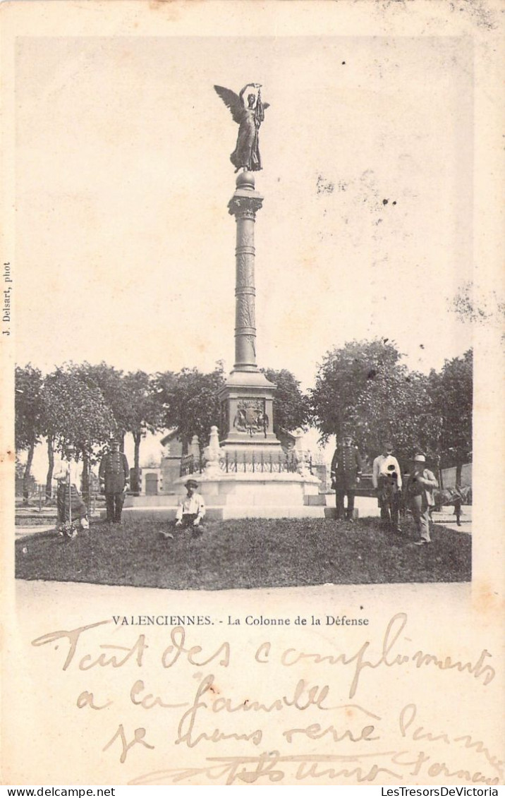 FRANCE - 59 - VALENCIENNES - La Colonne De La Défense - Carte Postale Ancienne - Valenciennes