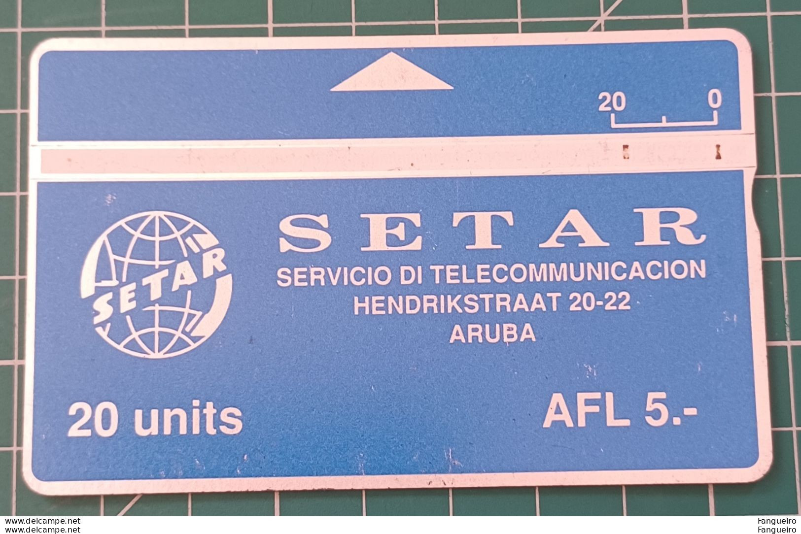 ARUBA PHONECARD SETAR 103K (i) - Aruba