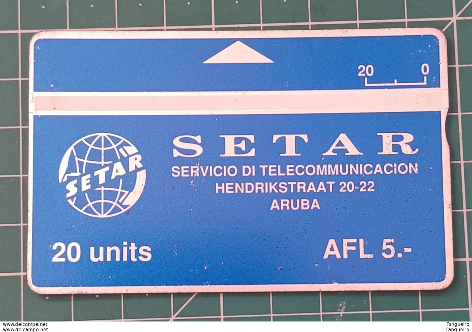 ARUBA PHONECARD SETAR 204A (i) - Aruba