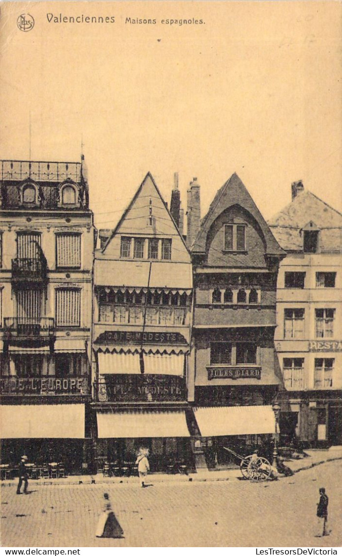FRANCE - 59 - VALENCIENNES - Maisons Espagnoles - Carte Postale Ancienne - Valenciennes