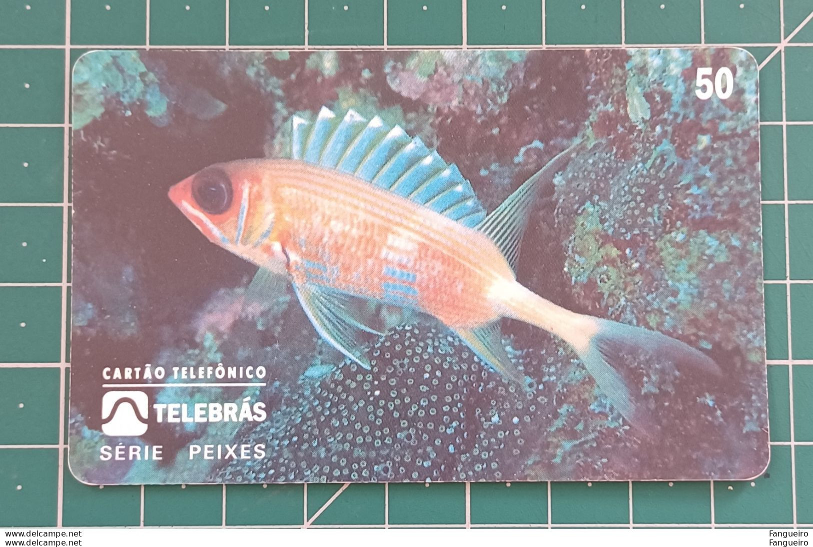 BRAZIL PHONECARD FISH - Brasilien