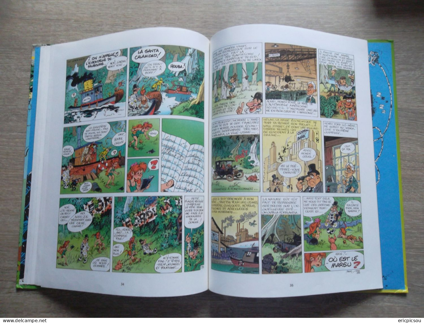 Marsupilami N 6 " Fordlandia " E.O. 1991