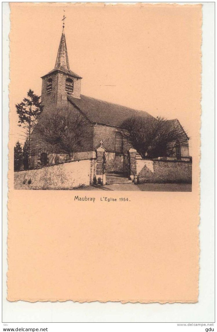 CP Maubray - Eglise 1954 - Non Voyagé - état Impecc. - Antoing