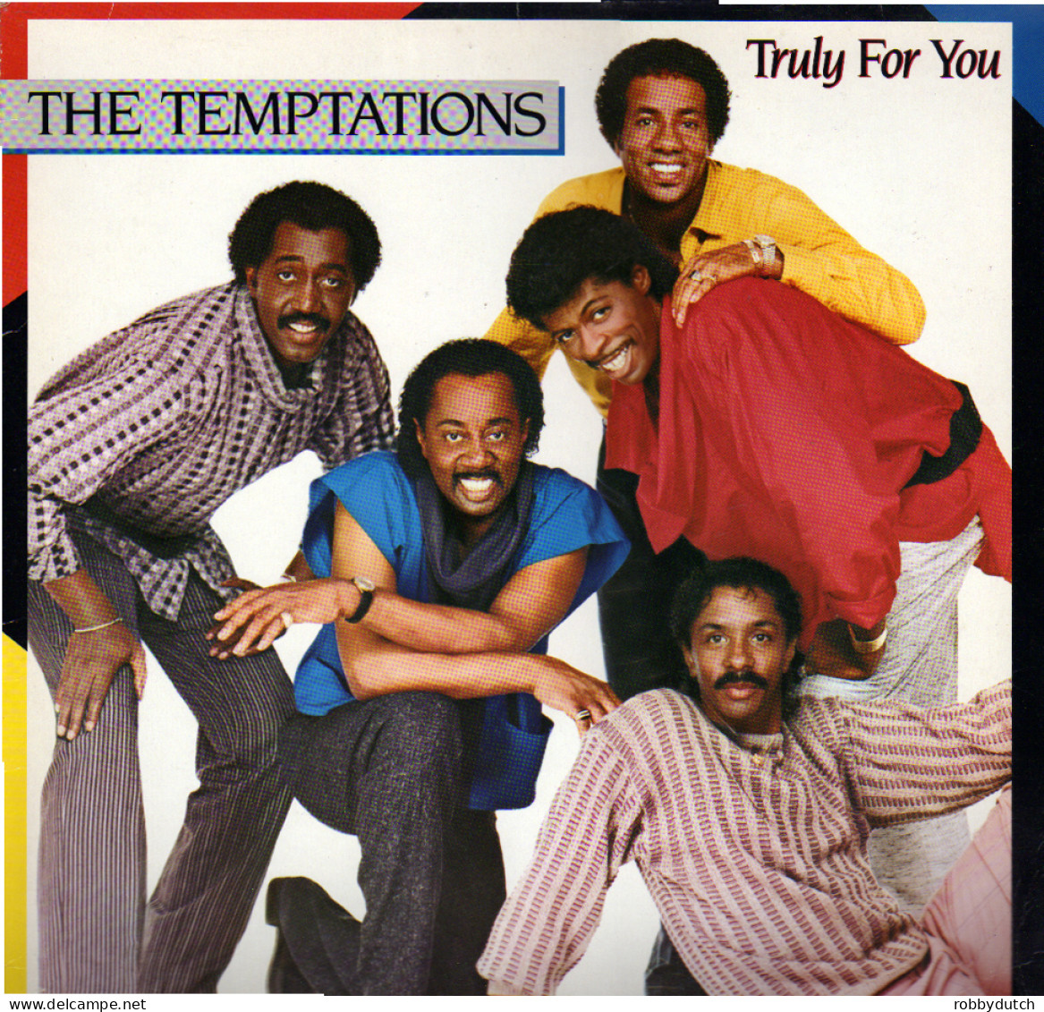 * LP *  TEMPTATIONS - TRULY FOR YOU (Germany 1984 EX-) - Soul - R&B