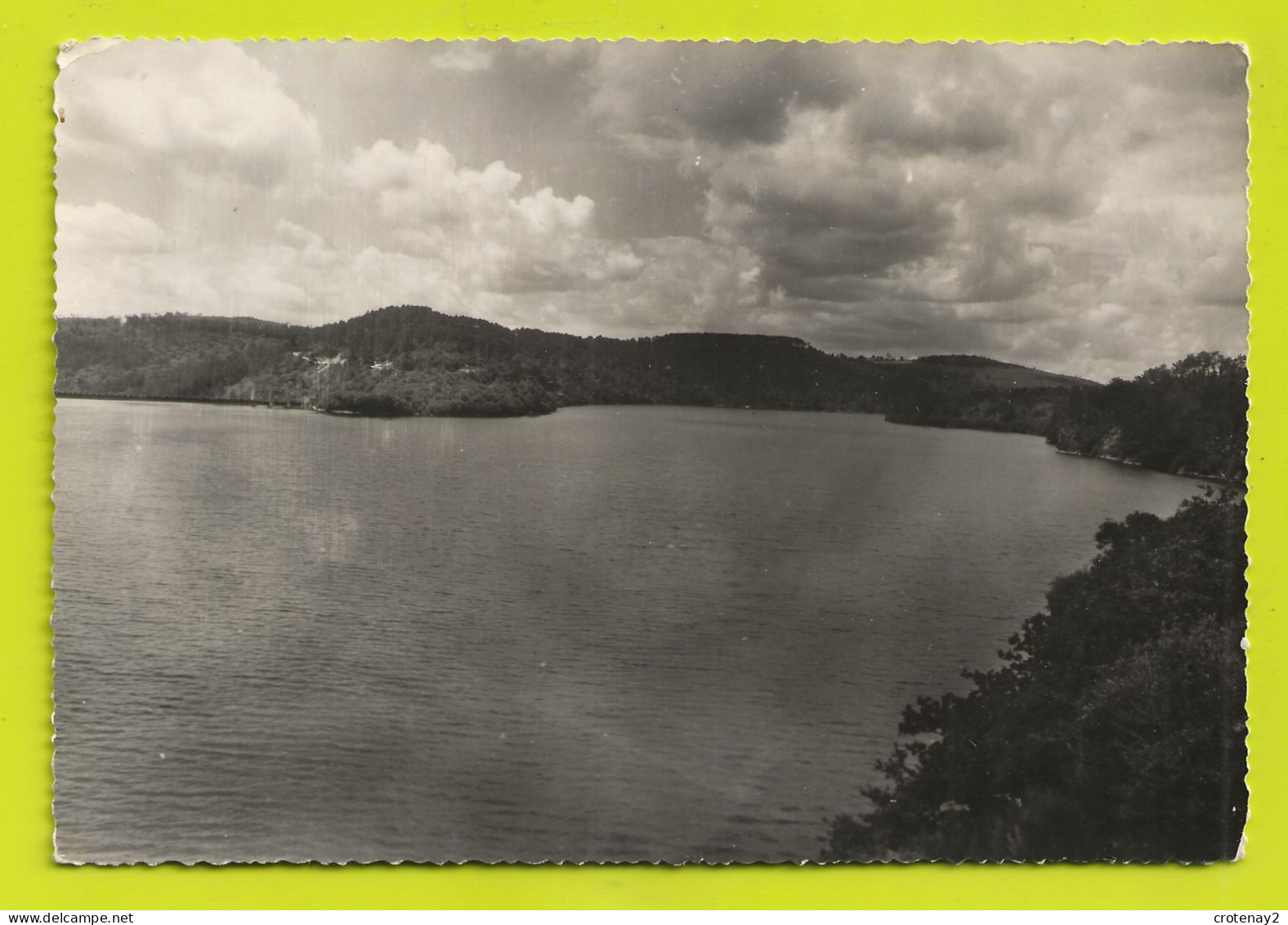 22 CAUREL Le Lac Vu De La Plage VOIR DOS En 1958 - Caurel