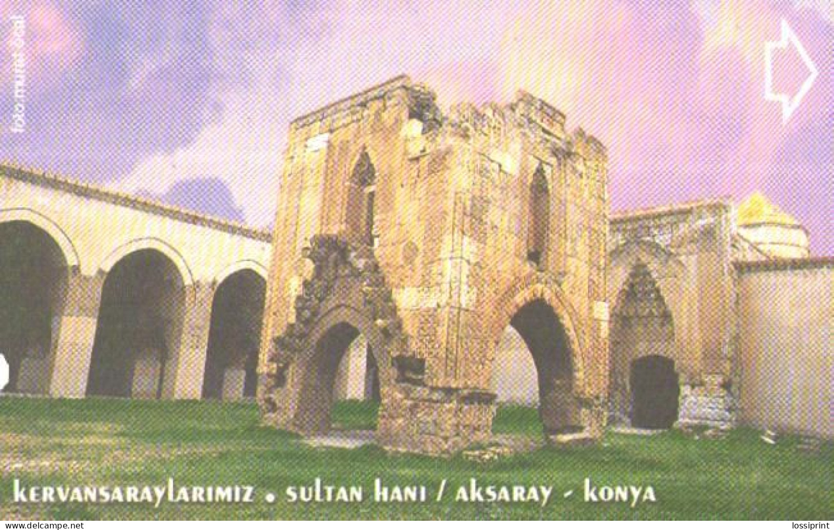 Turkey:Used Phonecard, Türk Telekom, 30 Units, Ruins, 1999 - Türkei