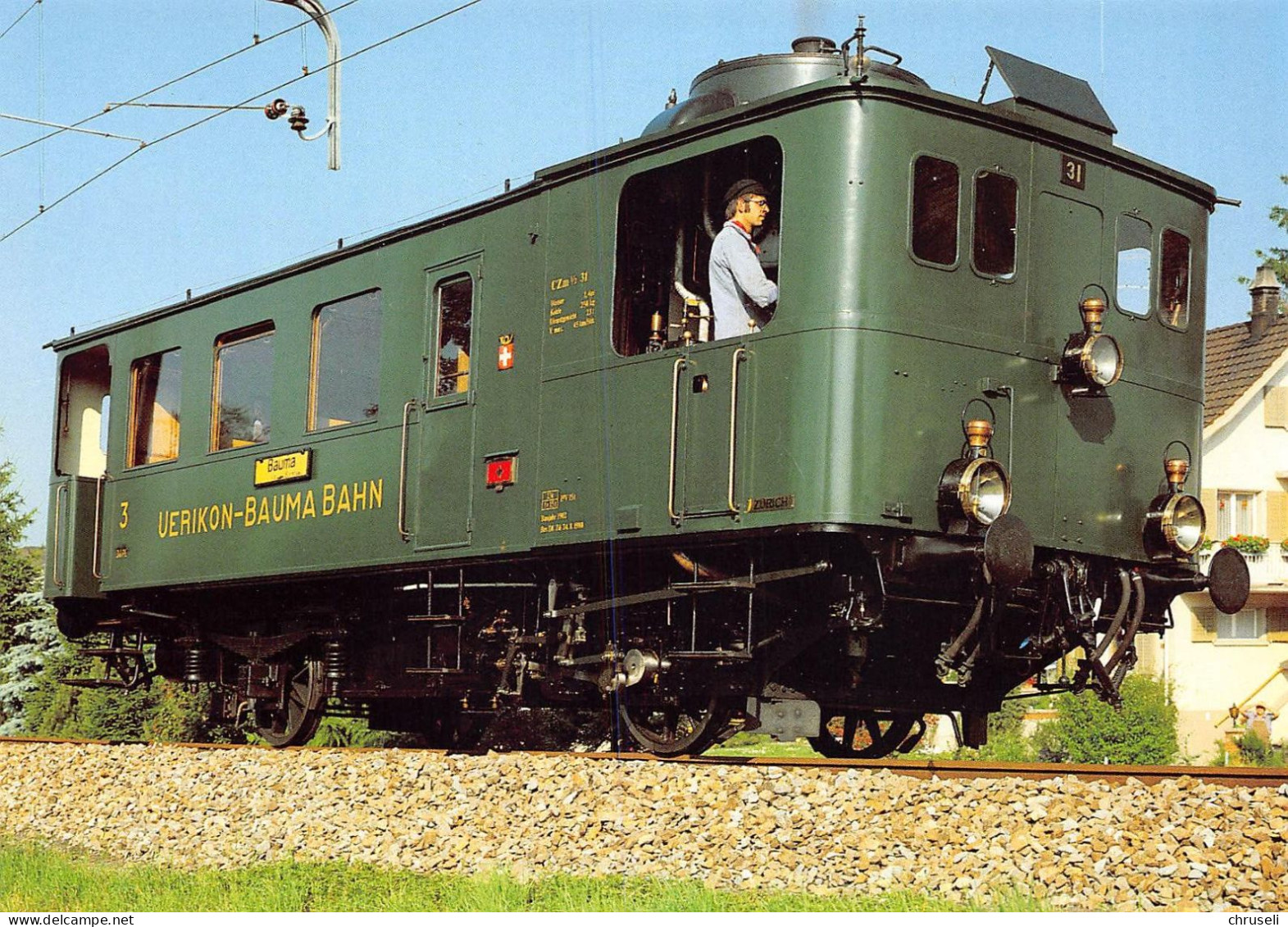 Uerikon - Bauma  Bahn  Eisenbahn  Color - Bauma