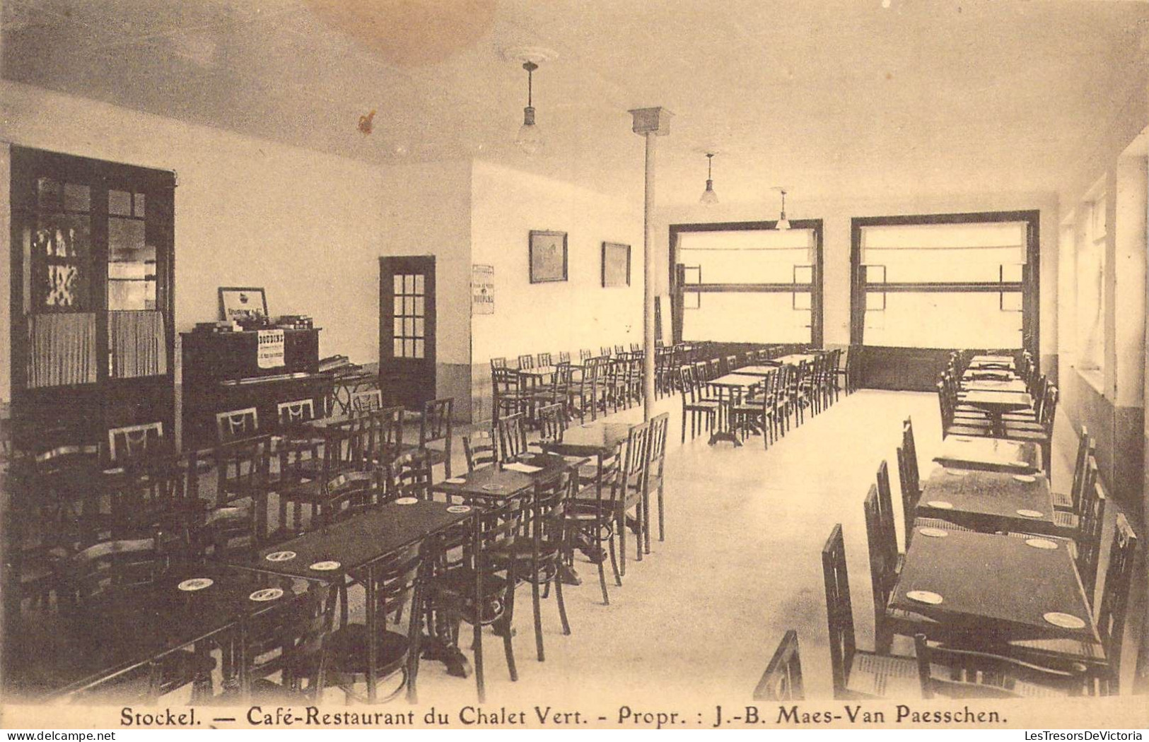 BELGIQUE - Stockel - Café-Restaurant Du Chalet Vert - Carte Postale Ancienne - Andere & Zonder Classificatie