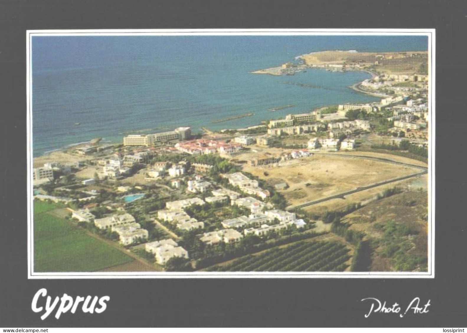 Cyprus:Paphos Aerial View - Chypre