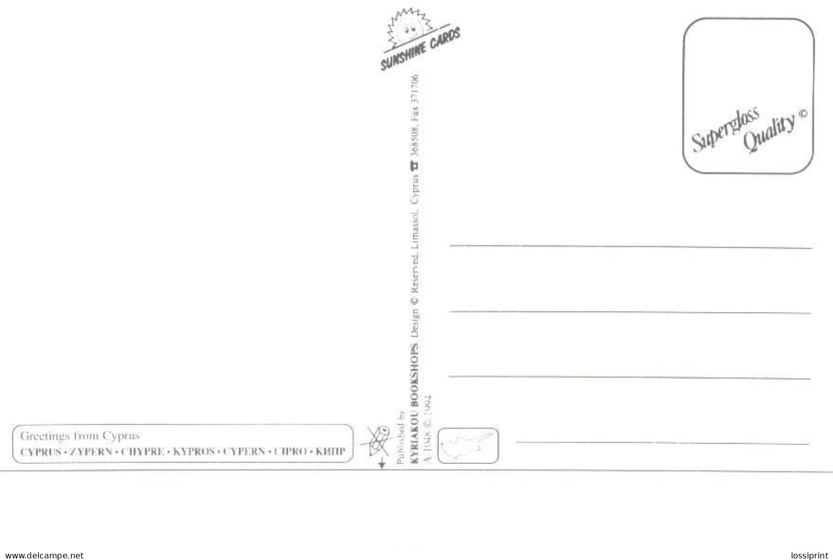 Cyprus:Church, Aqueduct, Beach, Land Map - Chypre