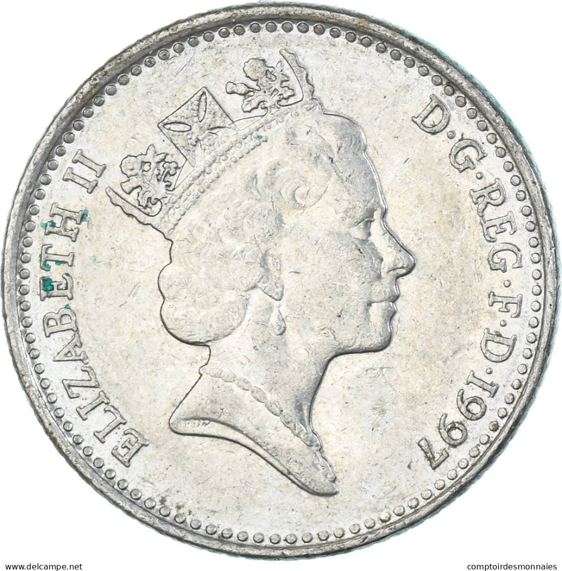 Monnaie, Grande-Bretagne, 10 Pence, 1997 - 10 Pence & 10 New Pence