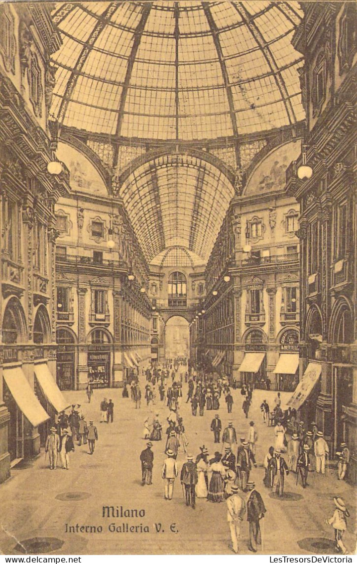 ITALIE - Milano - Interno Galleria V.E. - Carte Postale Ancienne - Milano (Milan)