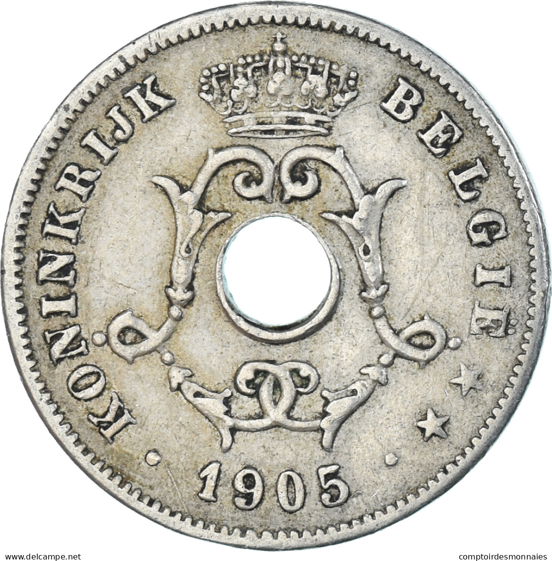 Monnaie, Belgique, 10 Centimes, 1905 - 10 Cents