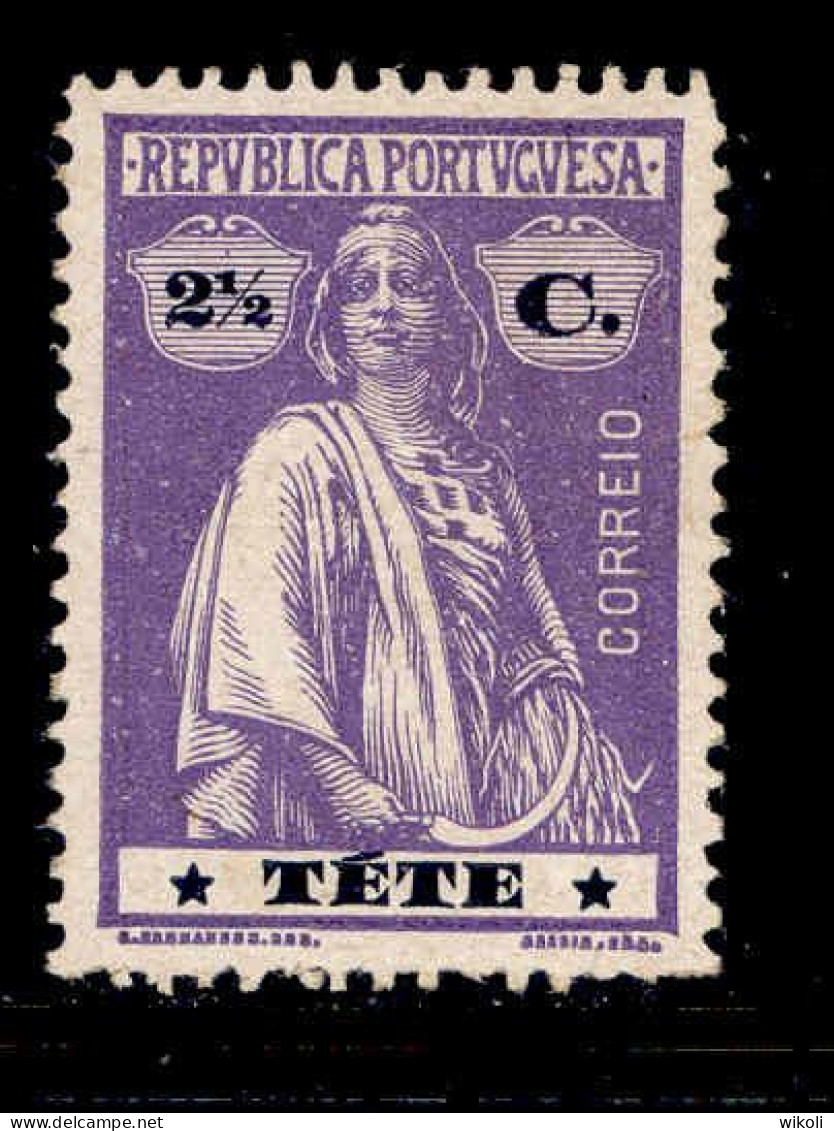 ! ! Tete - 1914 Ceres 2 1/2 C - Af. 30 - MH - Tete