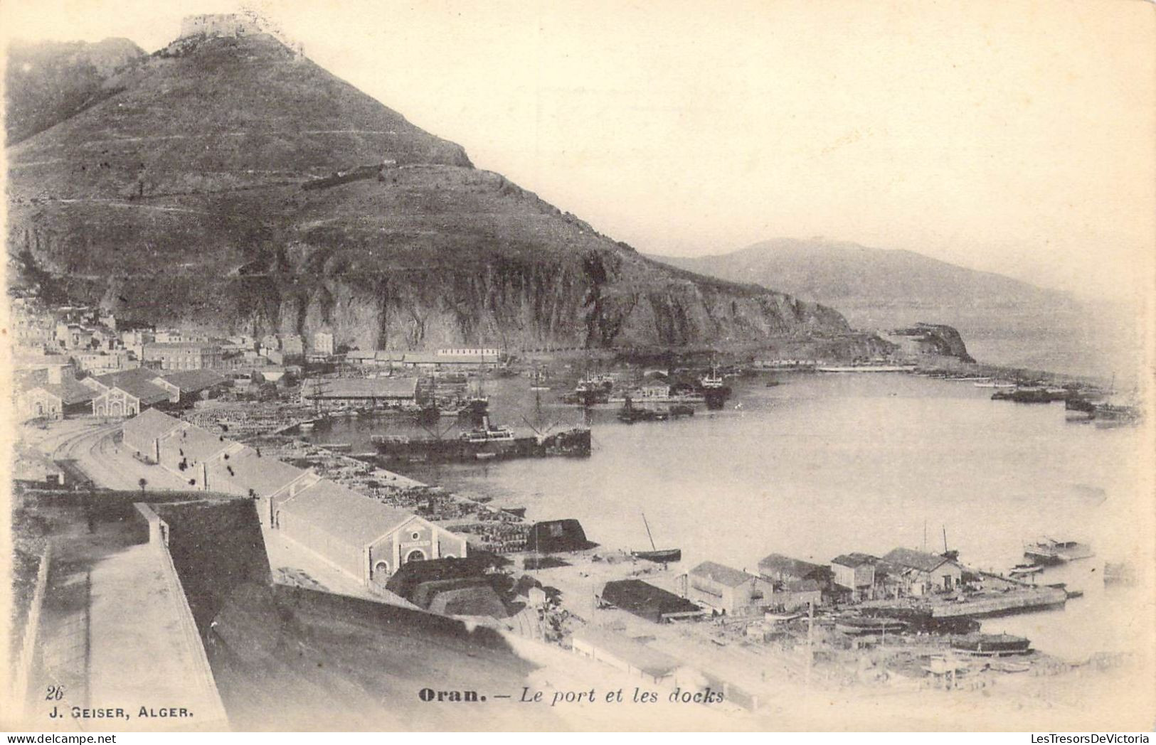 ALGERIE - Oran - Le Port Et Les Docks - Carte Postale Ancienne - Oran