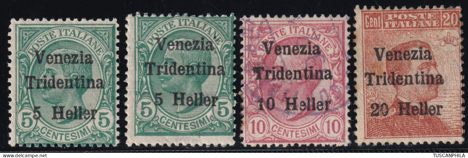 Serie 4 Valori Serie Completa Sass 3 MNH**/ MLH* E Usato - Trento