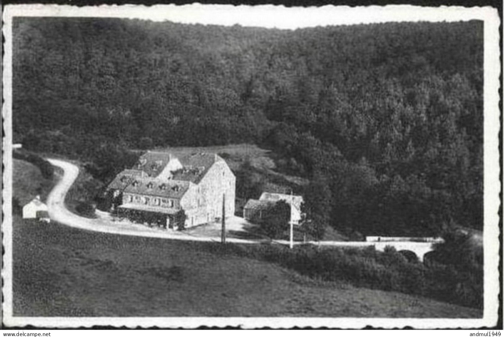 DAVERDISSE S/LESSE - Hôtel Du Moulin - Edition : G. Lemaire, Epicerie-Souvenirs, Daverdisse - Oblitération De 1957 - Daverdisse