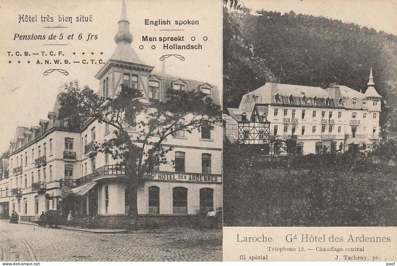 Laroche : Grand Hôtel Des Ardennes - La-Roche-en-Ardenne